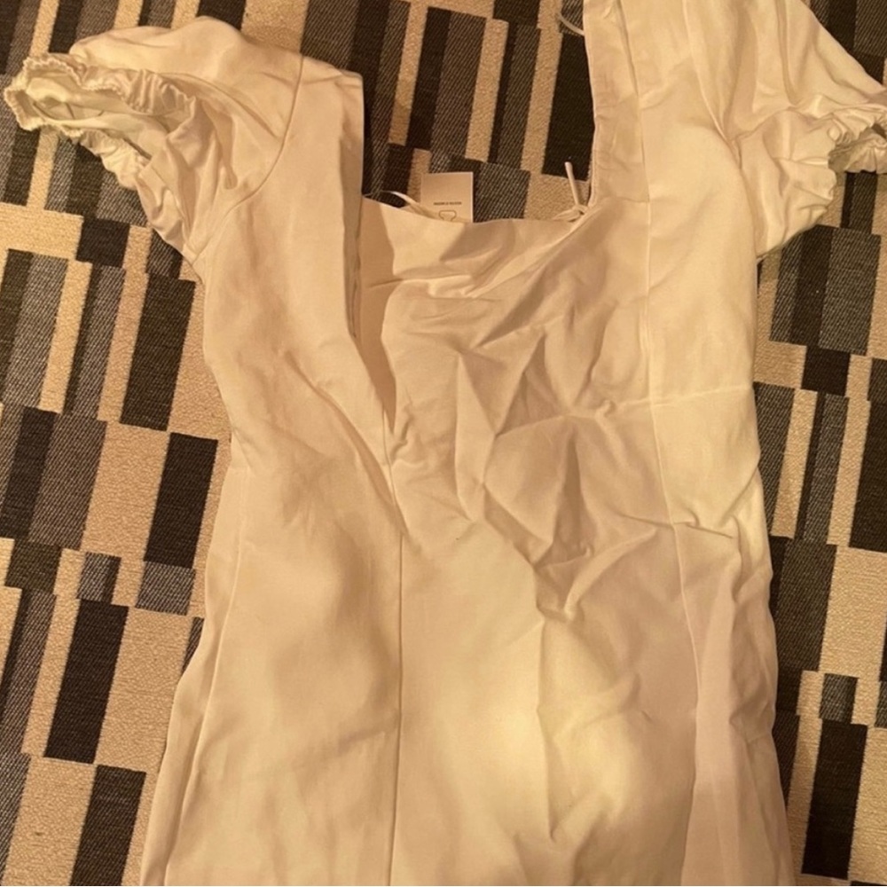 Zara dress never been worn, white but looks off due to lighting